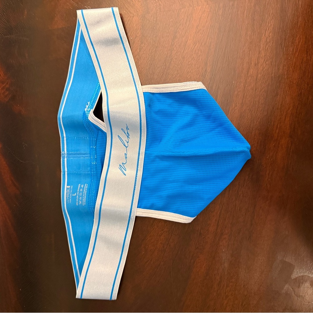 Men's Blue Thong